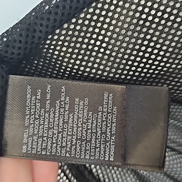 The North Face black zip up hooded jacket medium - Picture 8 of 8